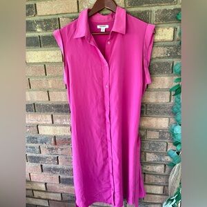 Old Navy Women’s Pink Dress with Tie Waist Plus Size 18